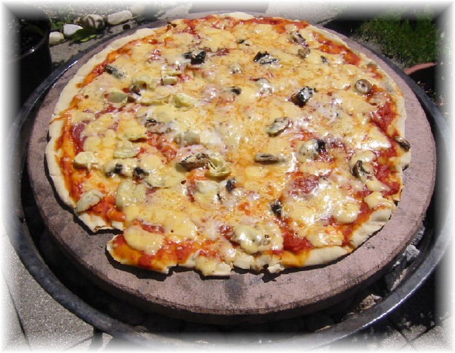 Piastra in Alluminio per la cottura di pizza e panificati nel forno domestico PizzIta Simply 